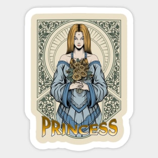 Princess Flower Sticker